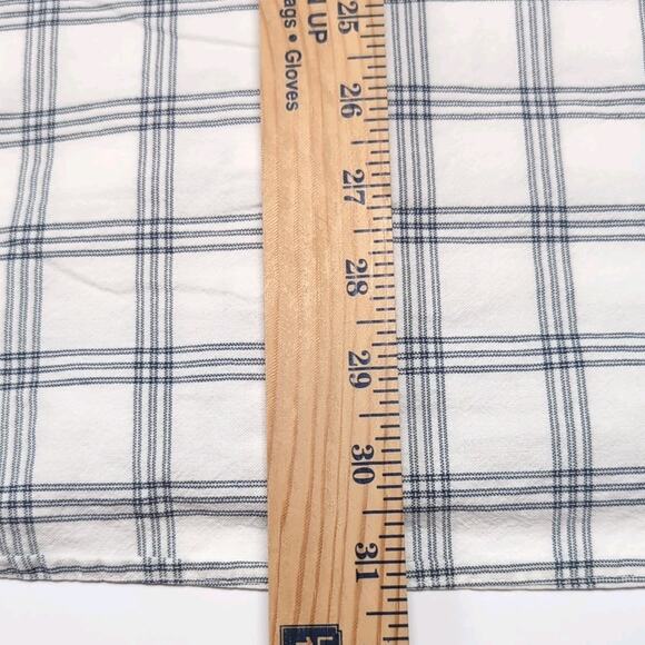 Cinch Pearl Snap Western Shirt Classic Cowboy Collection Mens Size L White Blue - Picture 15 of 16